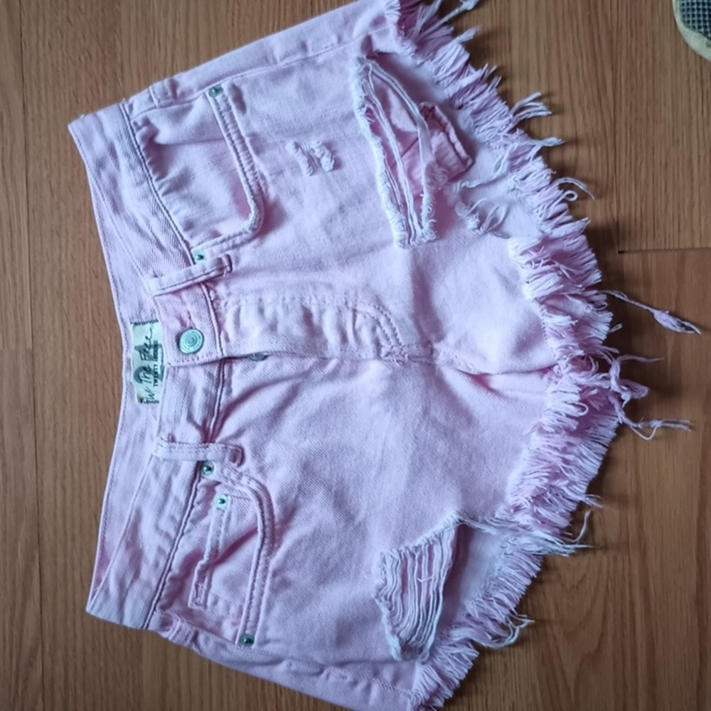 Free People jean shorts